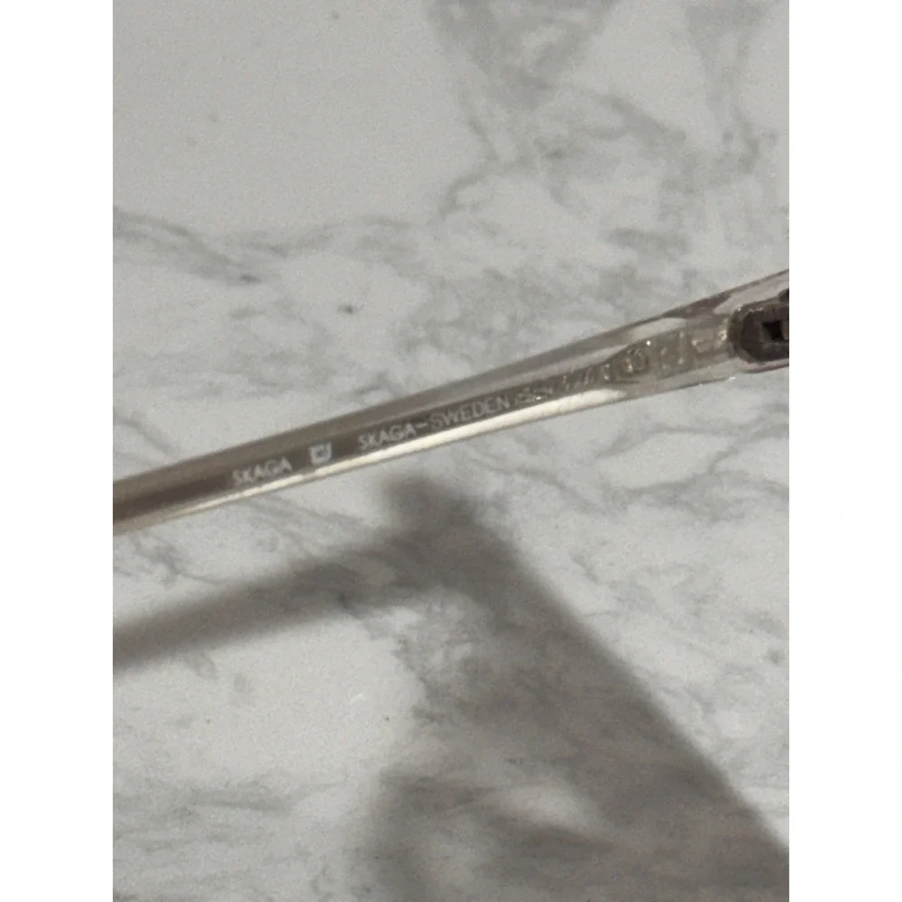 SKAGA Lilian Eyeglass Frames 56-14-135‎ Purple Clear Sweden